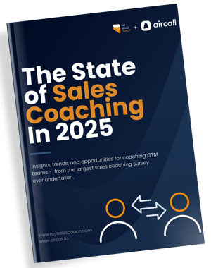 state of sales coaching report 2025