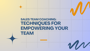 sales team coaching techniques